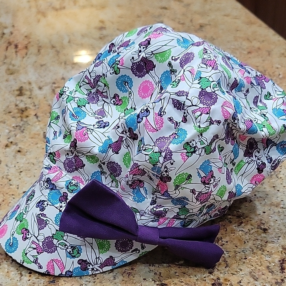 Disney Kids Colorful Tinkerbell Cap with Bow